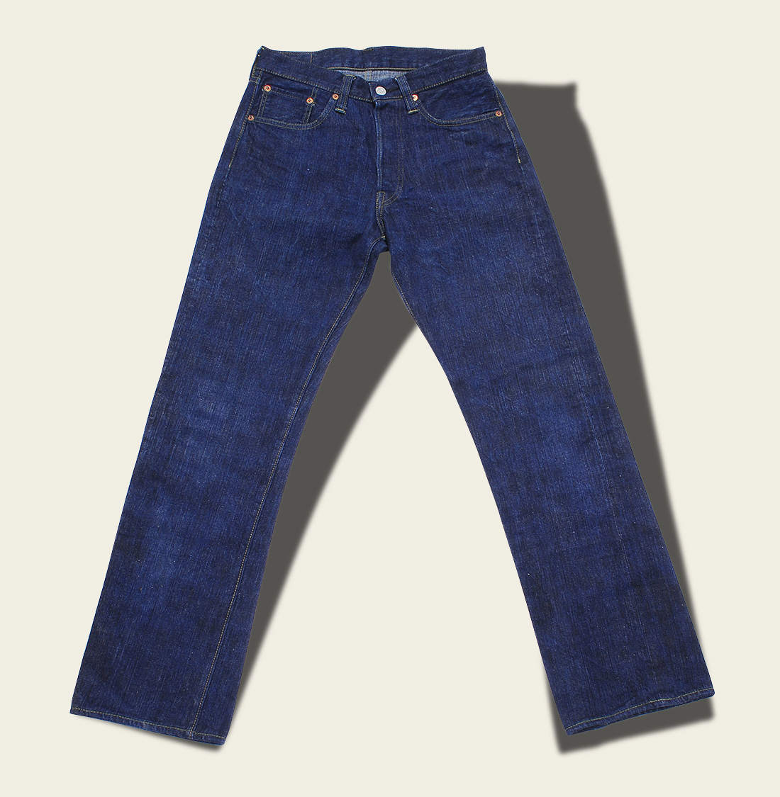 Sugar Cane Hawaii SC40401N Unwashed Raw Selvage-Denim Jeans | History ...